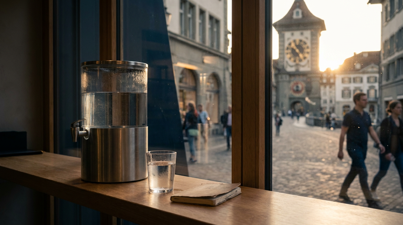 The smallest water cooler markets in Europe earn the most per machine. Here is the lesson.