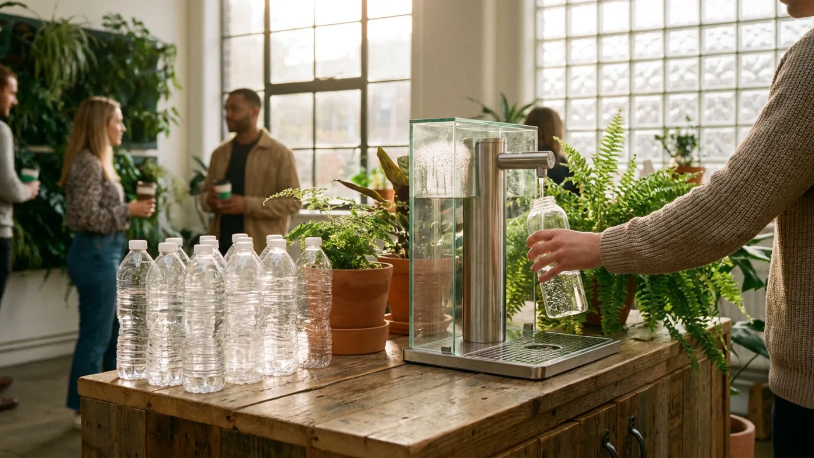 The Machine Is the Cheapest Part of the Bottled Water Cooler Business