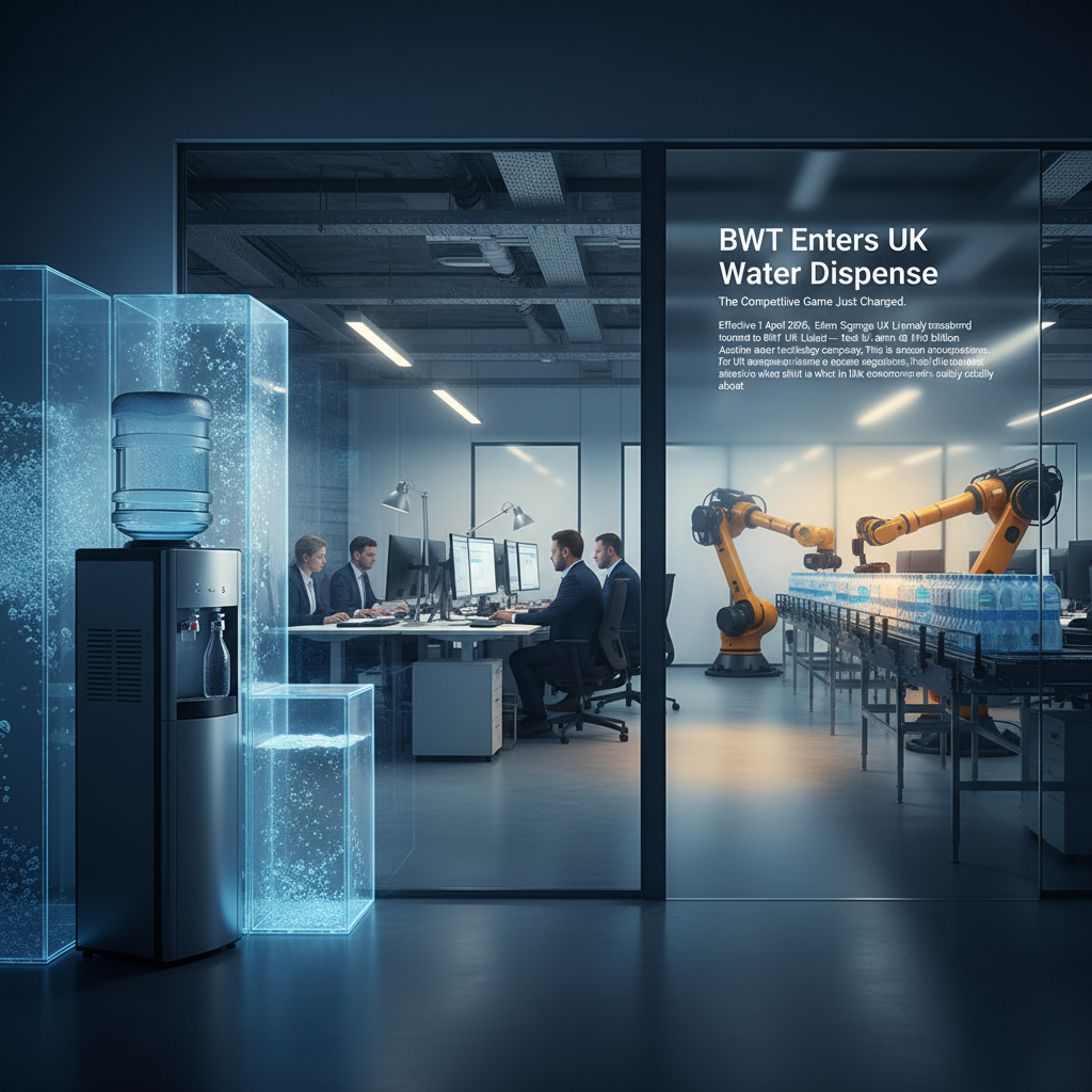 BWT Enters UK Water Dispense. The Competitive Game Just Changed.