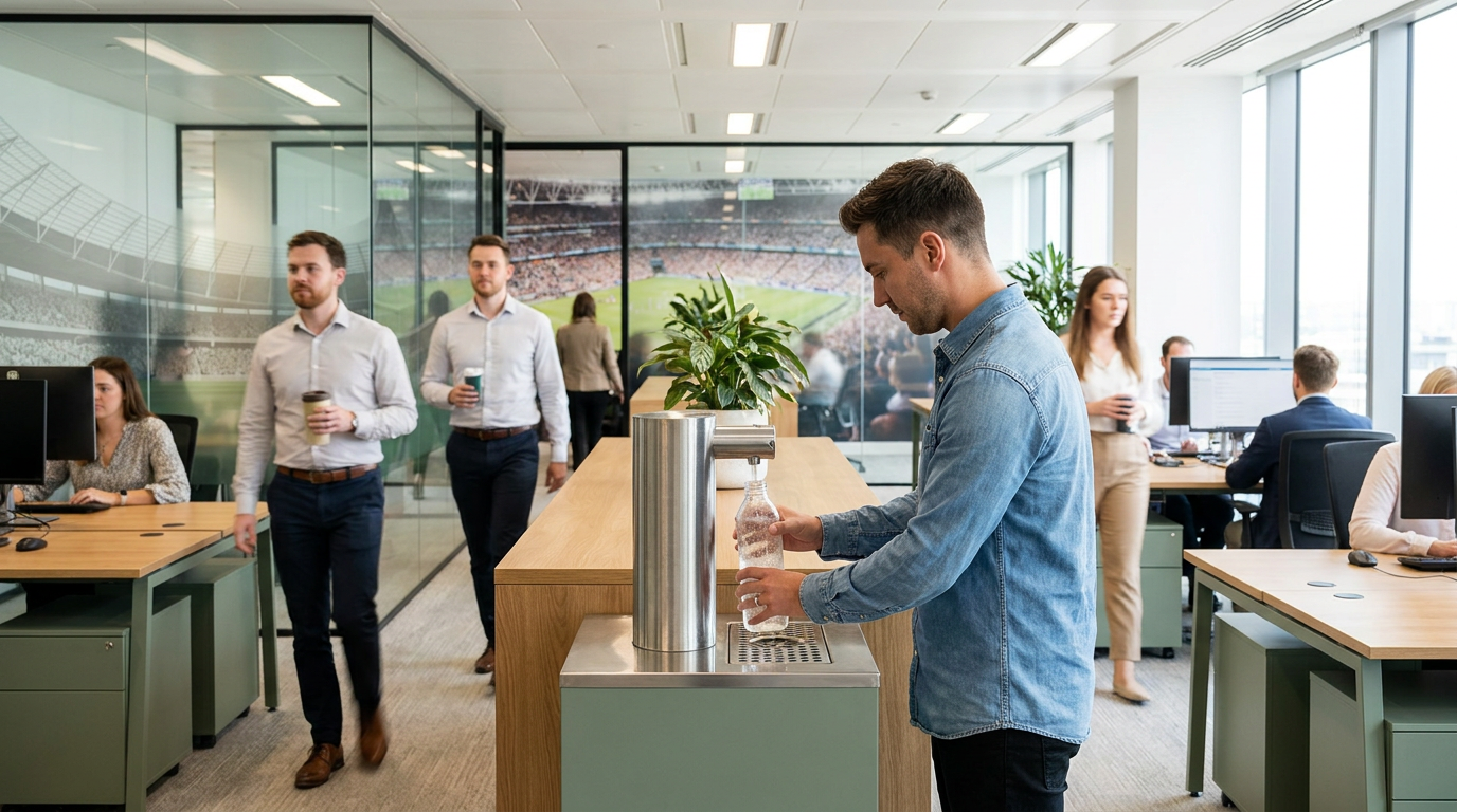 The Footfall Market Most Water Dispense Operators Underbid: Gyms, Airports and Stadiums