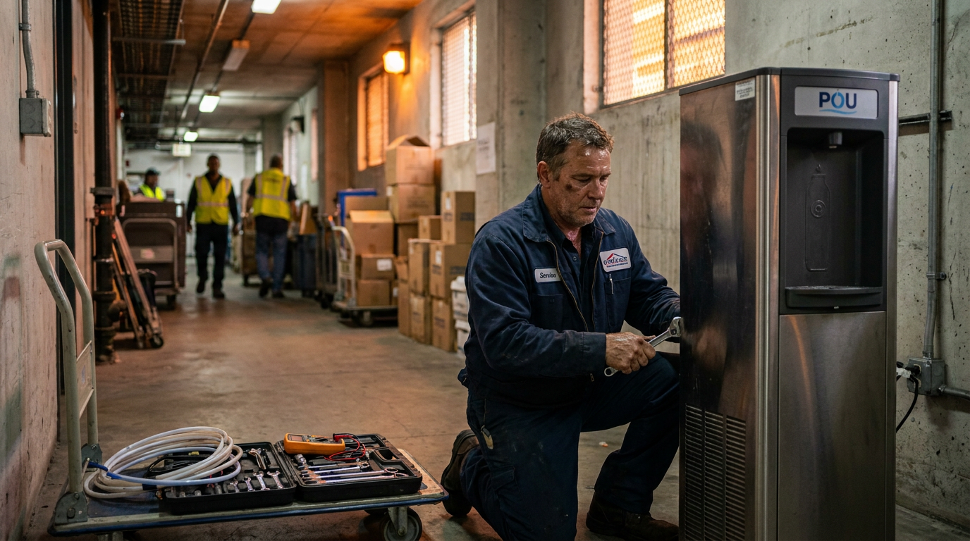 Moving Walls, Fixed Machines: What the Reconfigurable Office Means for the POU Water Cooler Market