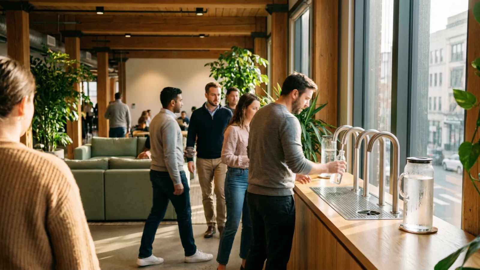 Return-to-Office Is Back. It Won't Rescue the Bottled Water Cooler