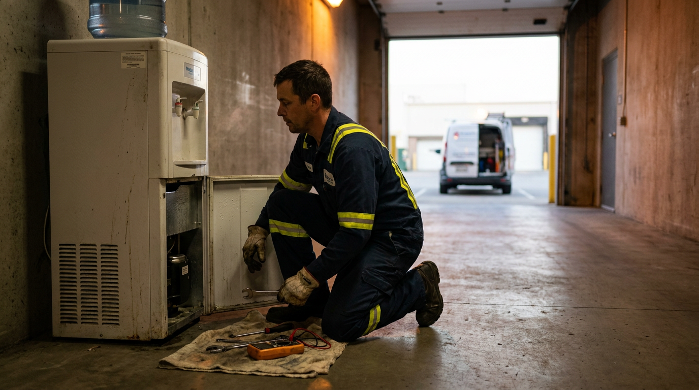 The water cooler market's cheapest capital is already in your warehouse