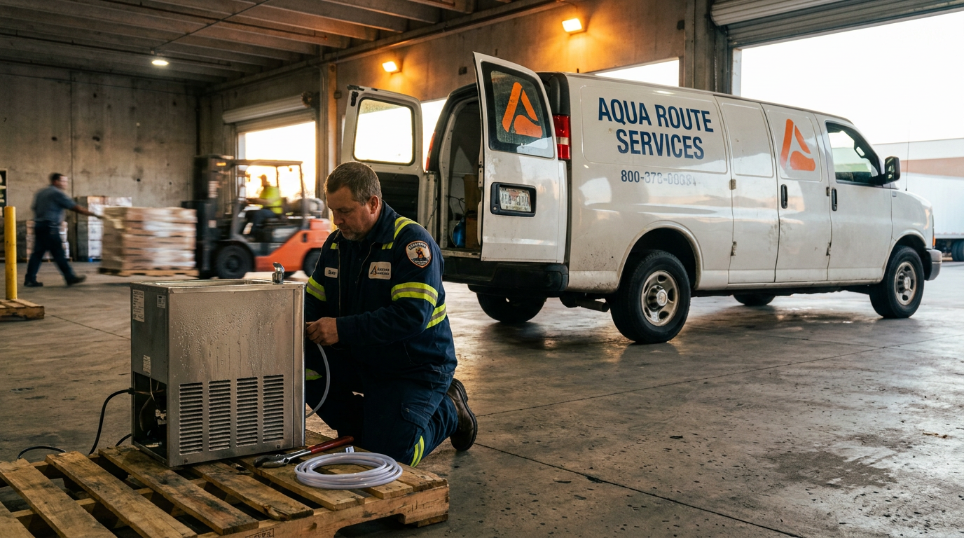 Your Best Salesperson Drives the Van: Why Route Density Decides the Water Cooler Market