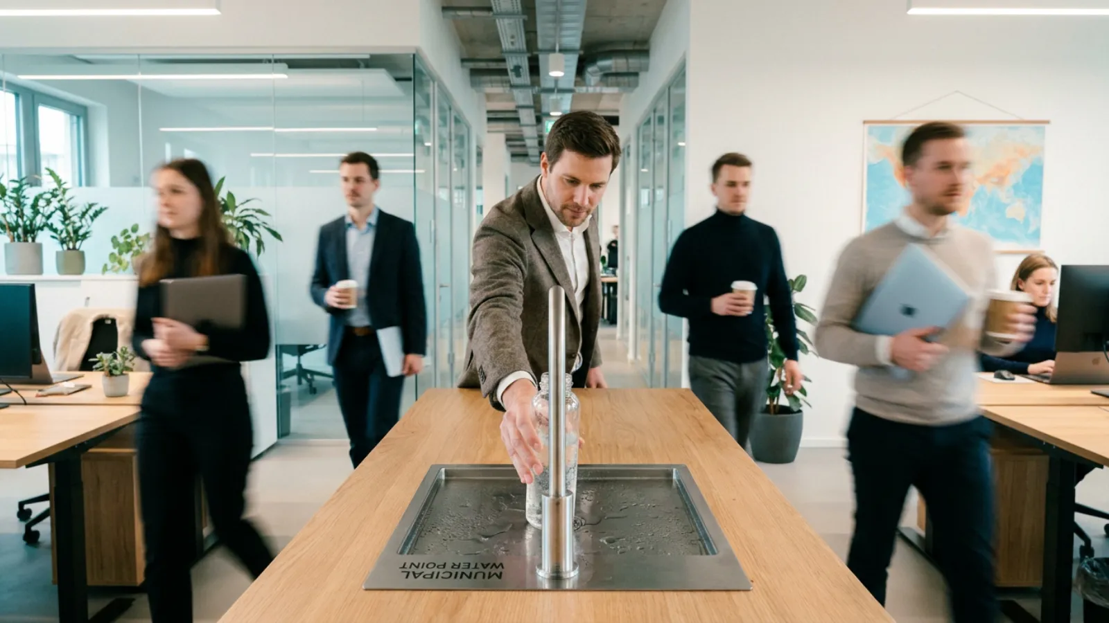 Tap-Water Trust Is the Demand Gate on Europe's Water Cooler Market