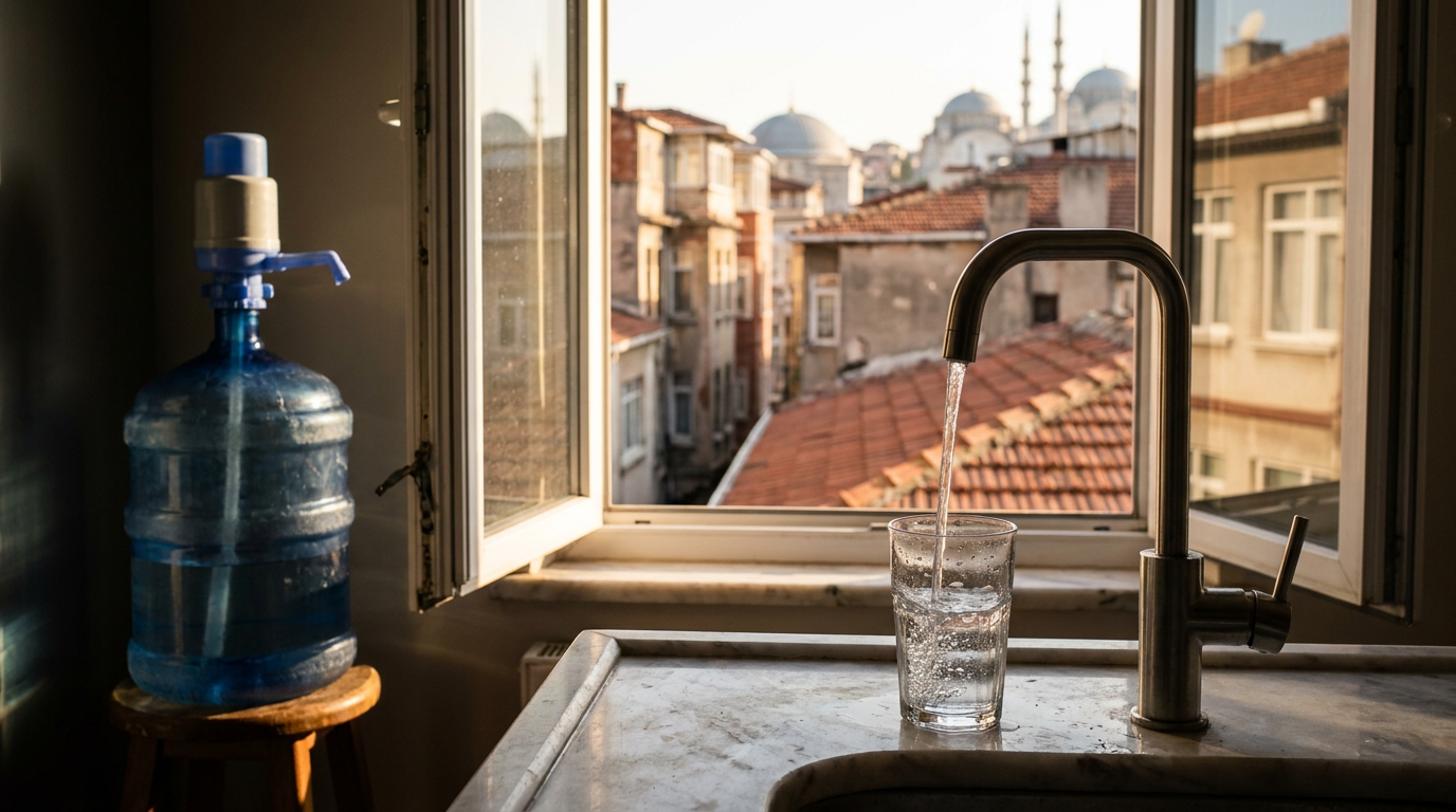 Half of Turkey's homes now filter their own water. The water cooler market is misreading the POU water shift